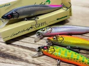 【Megabass 新作ルアー】GH95/GH110/GH120待望のトラウトルアーが入荷！ - 道東の釣りならブルーマリン