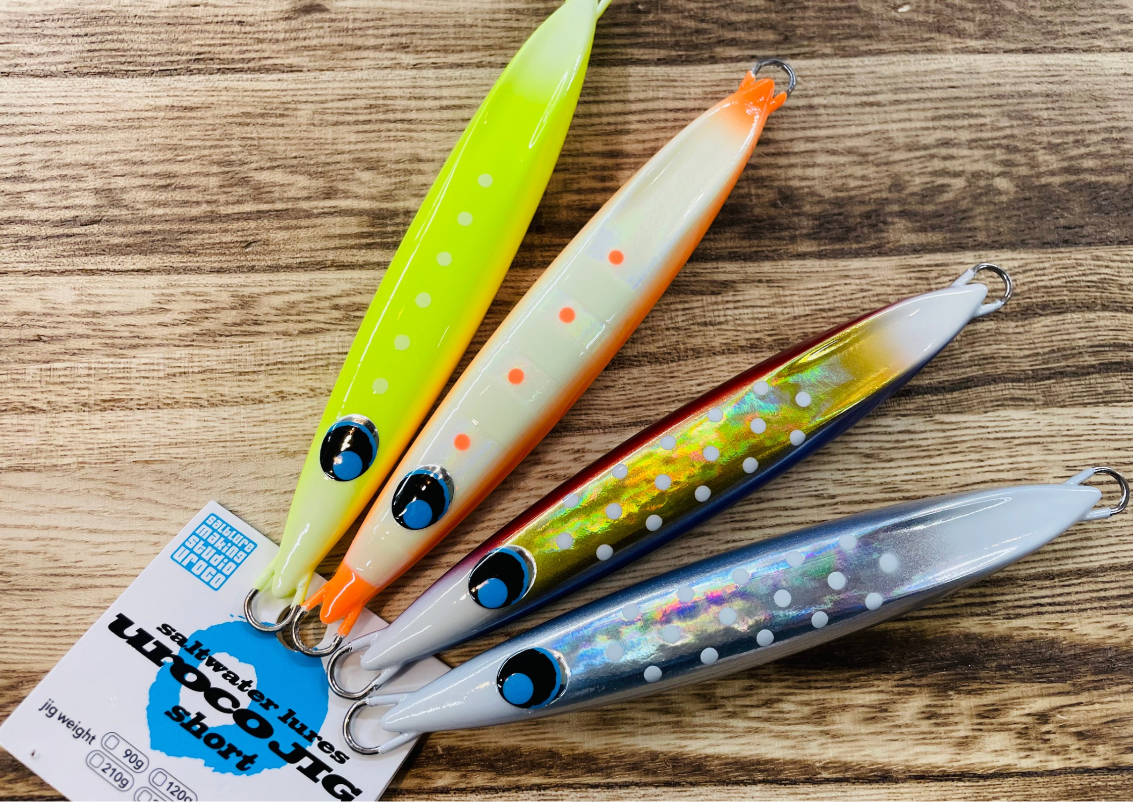 uroco】新登場”ウロコジグ150g SPINEGI SP COLOR”羅臼沖サクラマス 