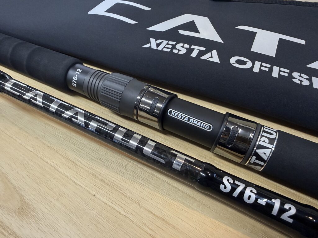 XESTA 最新オフショア キャスティングロッド「NEW CATAPULT」登場。飛