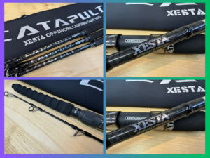 XESTA 最新オフショア キャスティングロッド「NEW CATAPULT」登場。飛